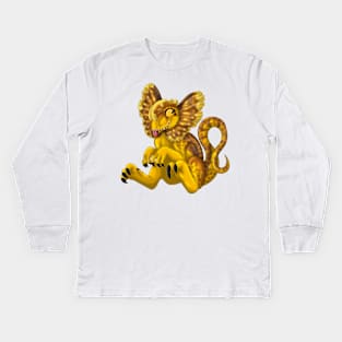 Dilophosaurus: Prairie Kids Long Sleeve T-Shirt